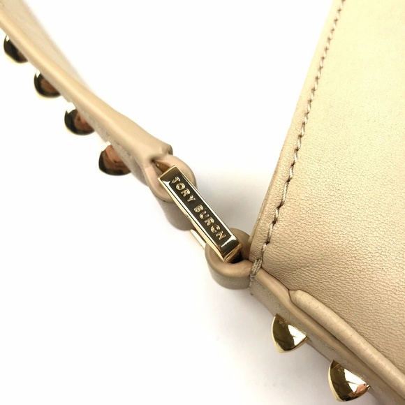 Tory Burch Leather Hobo Shoulder Bag Purse - Picture 8 of 9